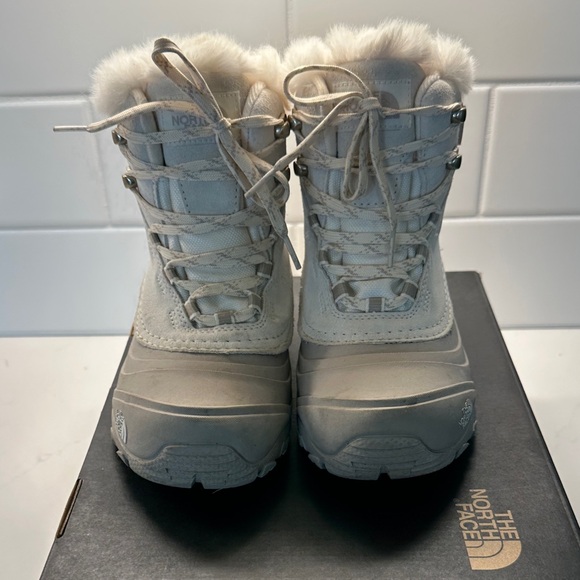 The North Face Kids' Gardenia White Snow Boots, Waterproof - Picture 1 of 8